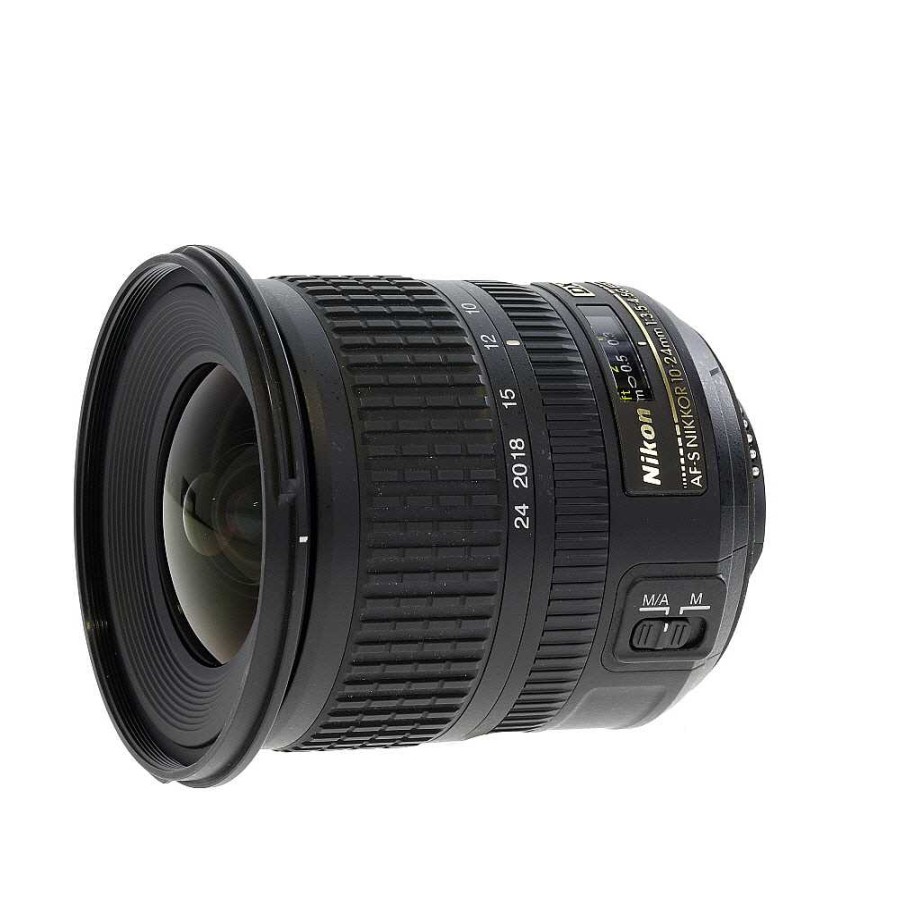 Nikon Slr & Dslr Lenses | Nikon Af-S Dx Nikkor 10-24Mm F/3.5-4.5 G Ed Autofocus Aps-C Lens, Black {77}