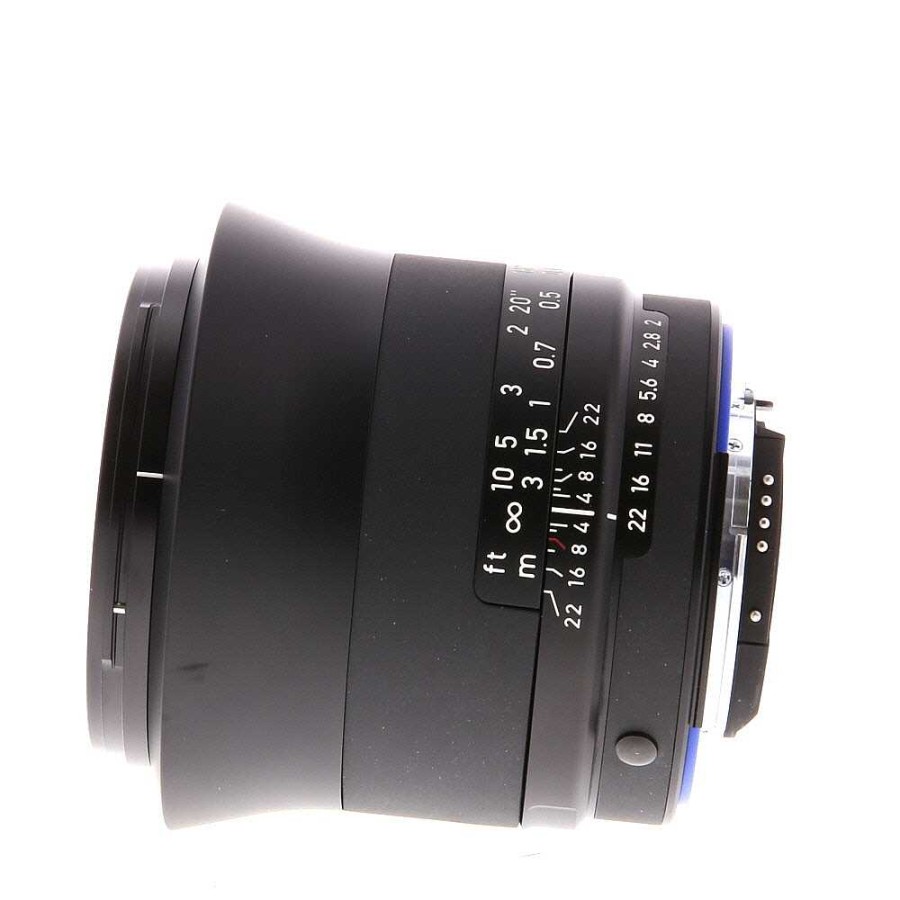 Zeiss Slr & Dslr Lenses | Zeiss Milvus 35Mm F/2 Distagon Zf.2 T* Manual Focus Lens (With Cpu Contacts) For Nikon F-Mount {58} With De-Click Tool