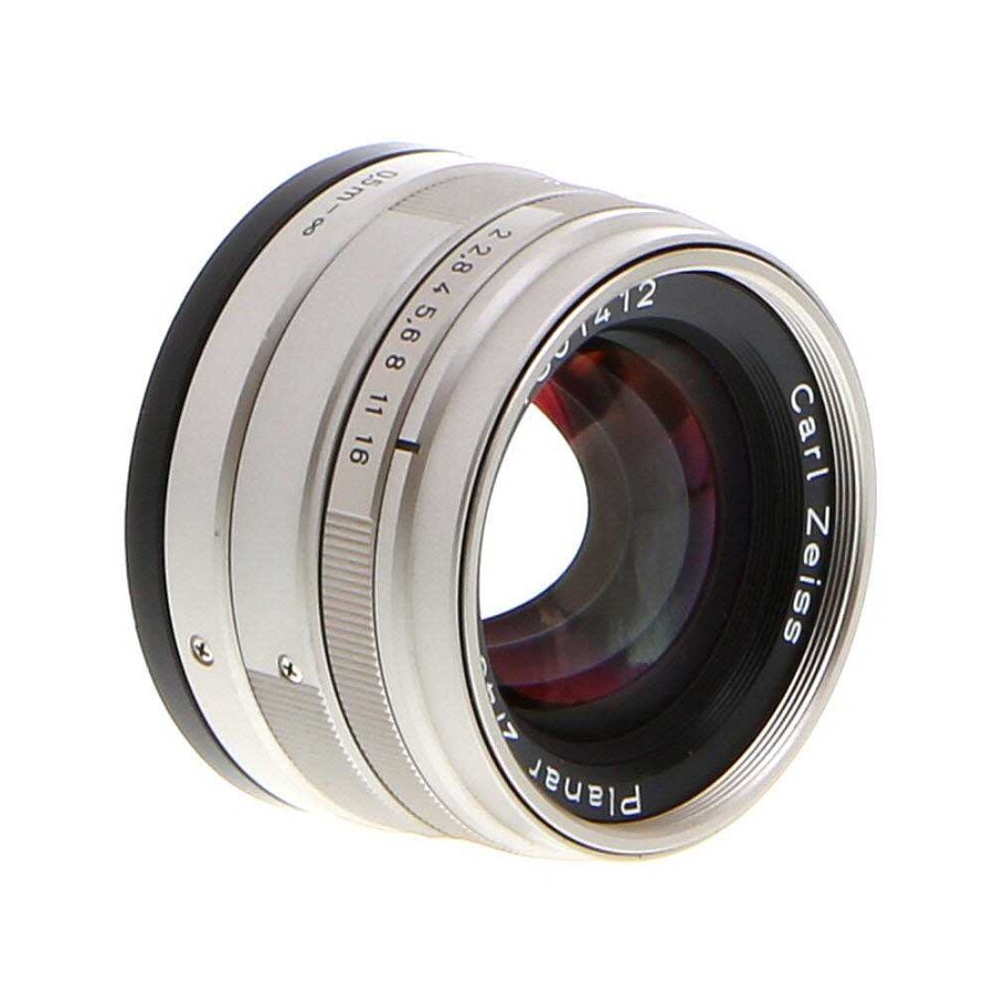 Contax Rangefinder Lenses | Contax 45Mm F/2 Zeiss Planar T* Lens For G-Series, Titanium {46}