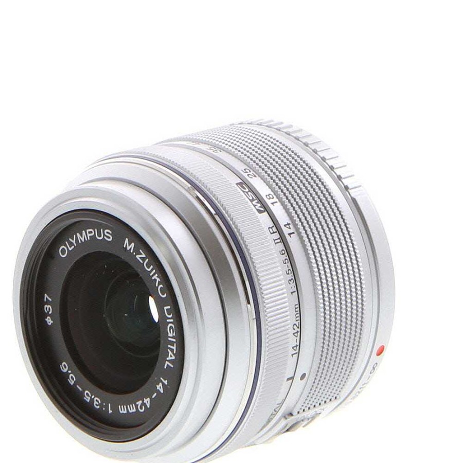 Olympus Mirrorless Lenses | Olympus 14-42Mm F/3.5-5.6 Ii R Msc M.Zuiko Autofocus Lens For Mft (Micro Four Thirds), Silver {37}