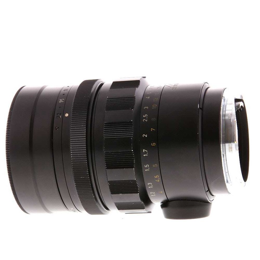 Leica Rangefinder Lenses | Leica 90Mm F/2 Summicron M-Mount Lens (F/22 On Left), Canada, Black {E48} With Built-In Telescoping Hood