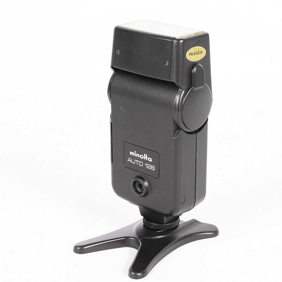 Minolta On-Camera Flashes & Lights | Minolta 128 Auto Flash [Gn92]