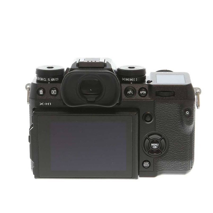 Fuji Mirrorless Cameras | Fujifilm X-H1 Mirrorless Camera Body, Black {24.3Mp} Without Ef-X8 Flash