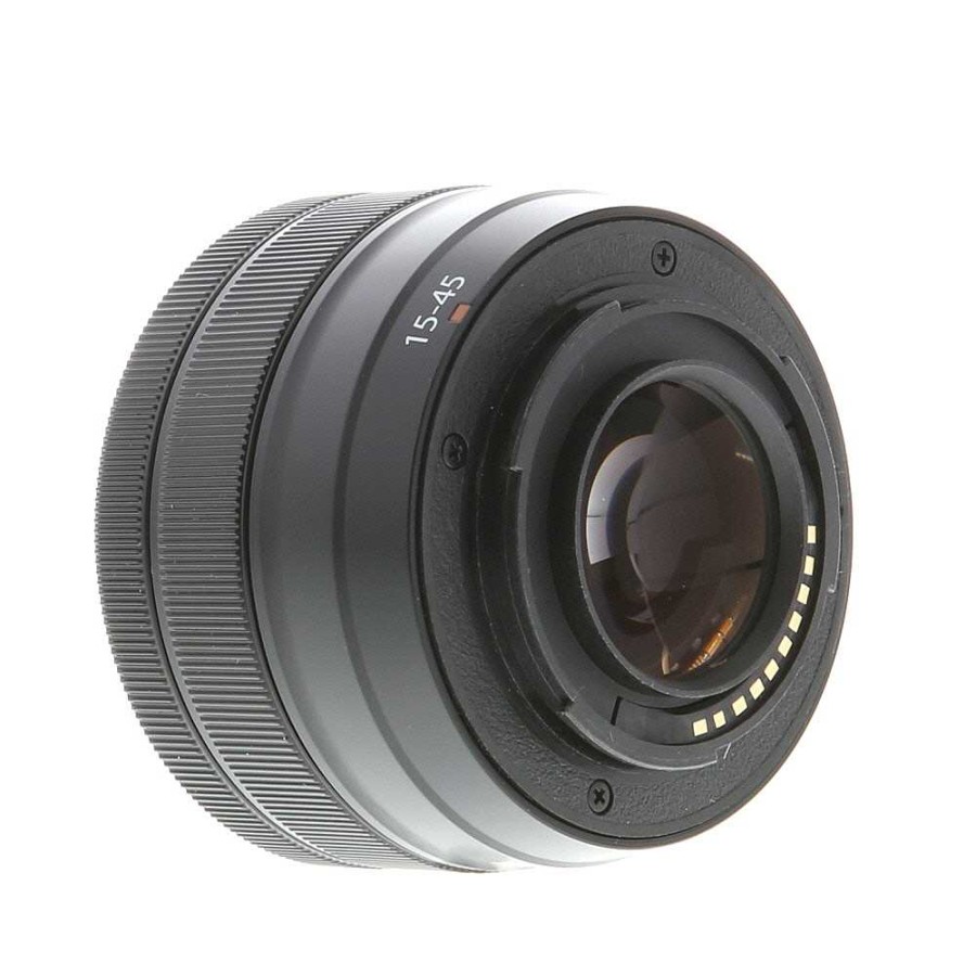 Fuji Mirrorless Lenses | Fujifilm Xc 15-45Mm F/3.5-5.6 Ois Pz Fujinon Lens For Aps-C Format X-Mount, Black {52}