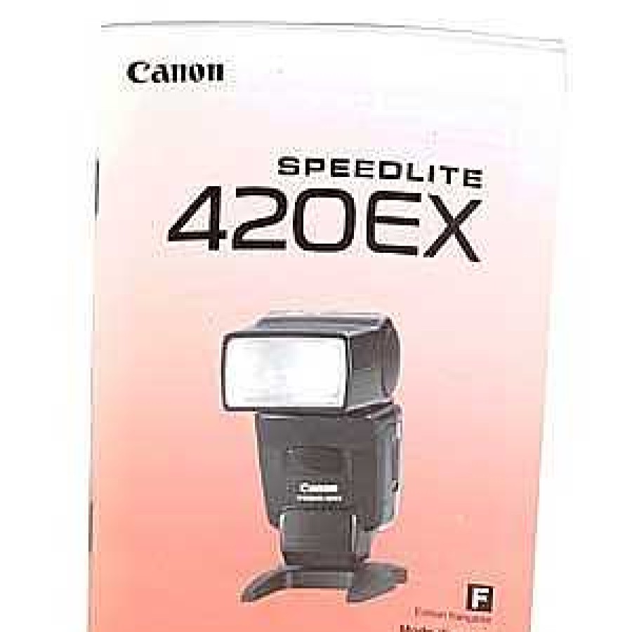 Canon Books, Instructions & Videos | Canon Speedlite 420Ex Instructions