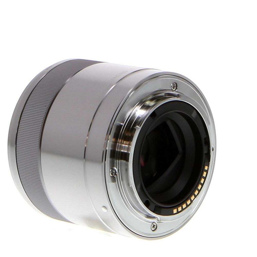 Sony Mirrorless Lenses | Sony E 30Mm F/3.5 Macro Autofocus Aps-C Lens For E-Mount, Silver {49} Sel30M35