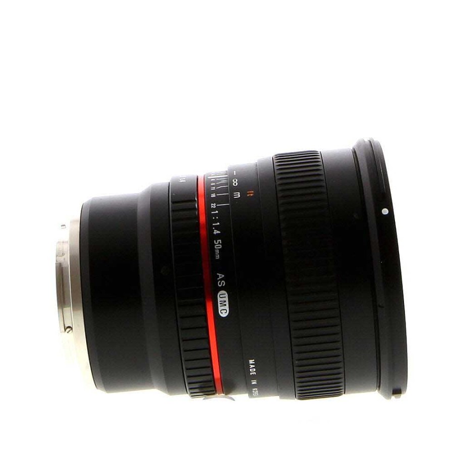 Rokinon Mirrorless Lenses | Rokinon 50Mm F/1.4 As Umc Manual Lens For Sony E-Mount {77}