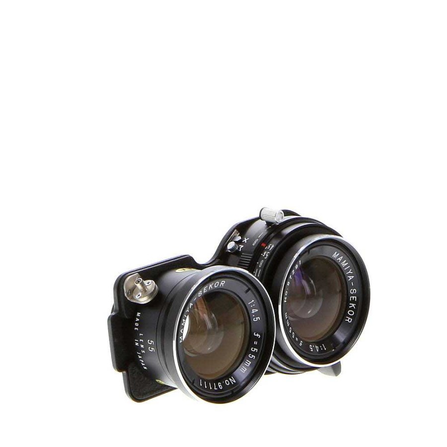 Mamiya Medium Format Lenses | Mamiya-Sekor 55Mm F/4.5 Seiko Lens For Tlr, Black {46}