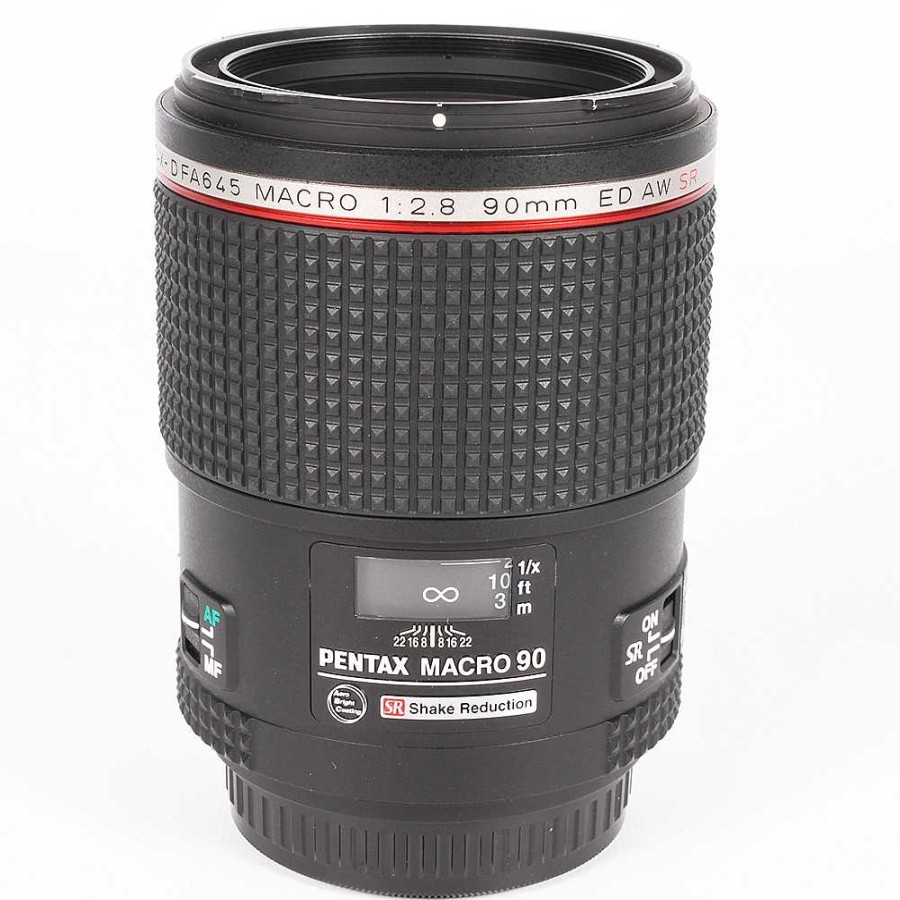 Pentax Medium Format Lenses | Pentax 90Mm F/2.8 Hd Pentax-D Fa 645 Macro Ed Aw Sr Autofocus Lens For Pentax 645D, Black {67}