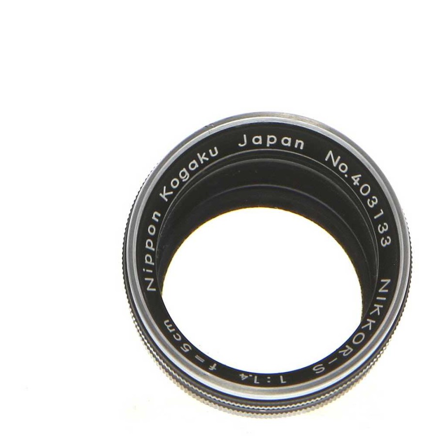 Nikon Rangefinder Lenses | Nikon 5Cm (50Mm) F/1.4 Nikkor-S Nippon Kogaku Japan Lens For Rangefinder, Black/Chrome {43}