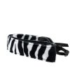 Perri's Leathers LTD Camera Accessories | Perri'S Leathers Ltd. Camera Strap, Black/White Zebra Faux Fur, 2 In.