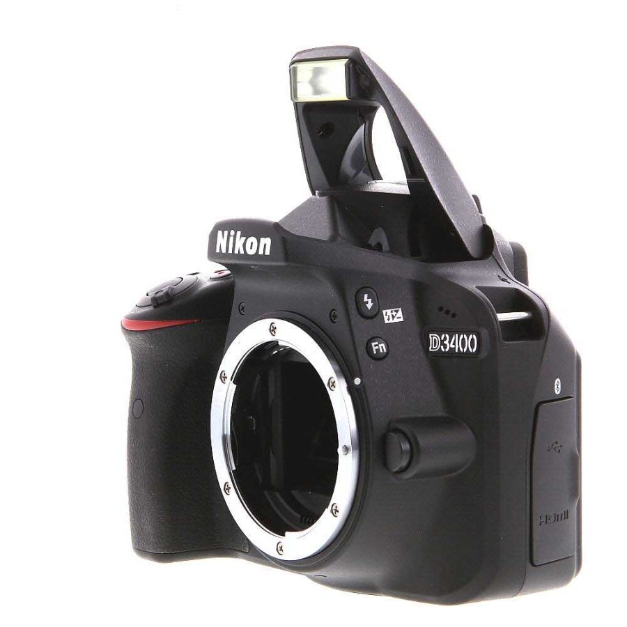 Nikon Dslr Cameras | Nikon D3400 Dslr Camera Body, Black {24.2Mp}