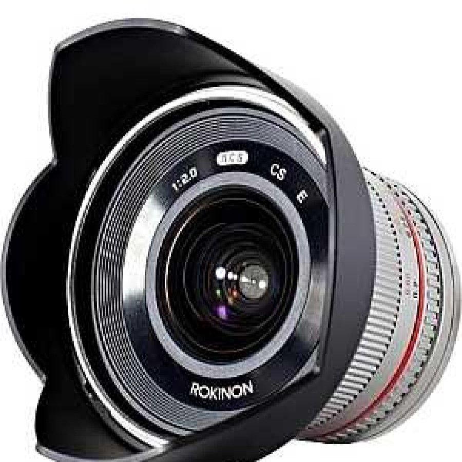 Rokinon Mirrorless Lenses | Rokinon 12Mm F/2 Ncs Cs Manual Focus Lens For Fujifilm X-Mount, Silver {67}