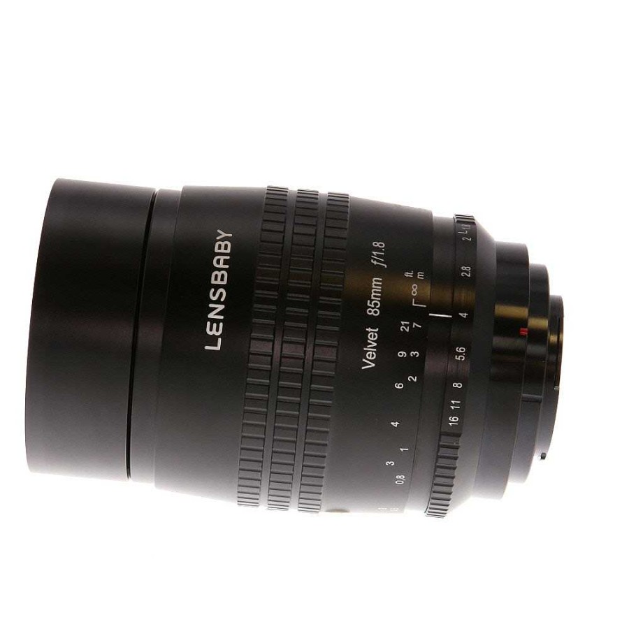 Lensbaby Mirrorless Lenses | Lensbaby Velvet 85Mm F/1.8 Manual Lens For Fujifilm X-Mount, Black {67}