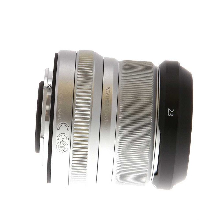 Fuji Mirrorless Lenses | Fujifilm Xf 23Mm F/2 R Wr Fujinon Aps-C Lens For X-Mount, Silver {43}