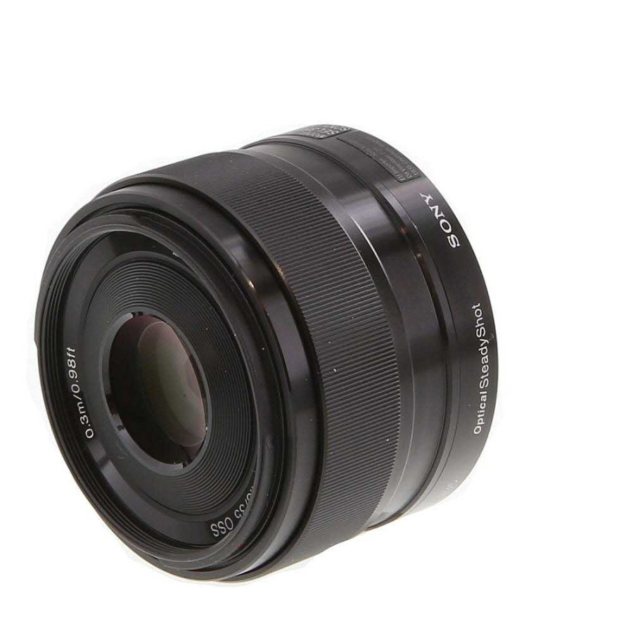 Sony Mirrorless Lenses | Sony E 35Mm F/1.8 Oss Autofocus Aps-C Lens For E-Mount, Black {49} Sel35F18