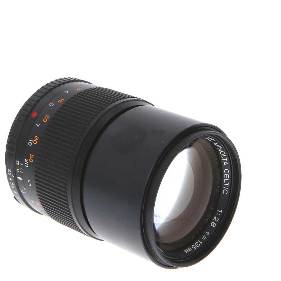 Minolta Slr & Dslr Lenses | Minolta 135Mm F/2.8 Celtic Md Mount Manual Focus Lens {55}