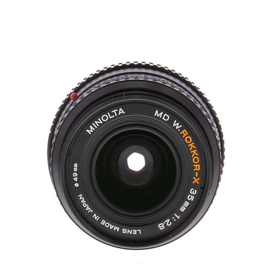 Minolta Slr & Dslr Lenses | Minolta 35Mm F/2.8 W. Rokkor-X Md Manual Focus Lens For Md-Mount {49}