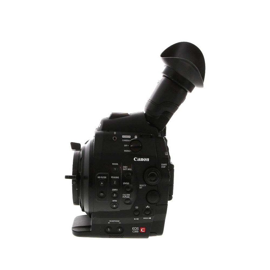 Canon Movie & Video Cameras | Canon Cinema Eos C300 Pl Hd Camcorder Body (Pl-Mount) With Camera Grip, Monitor Unit, Top Handle