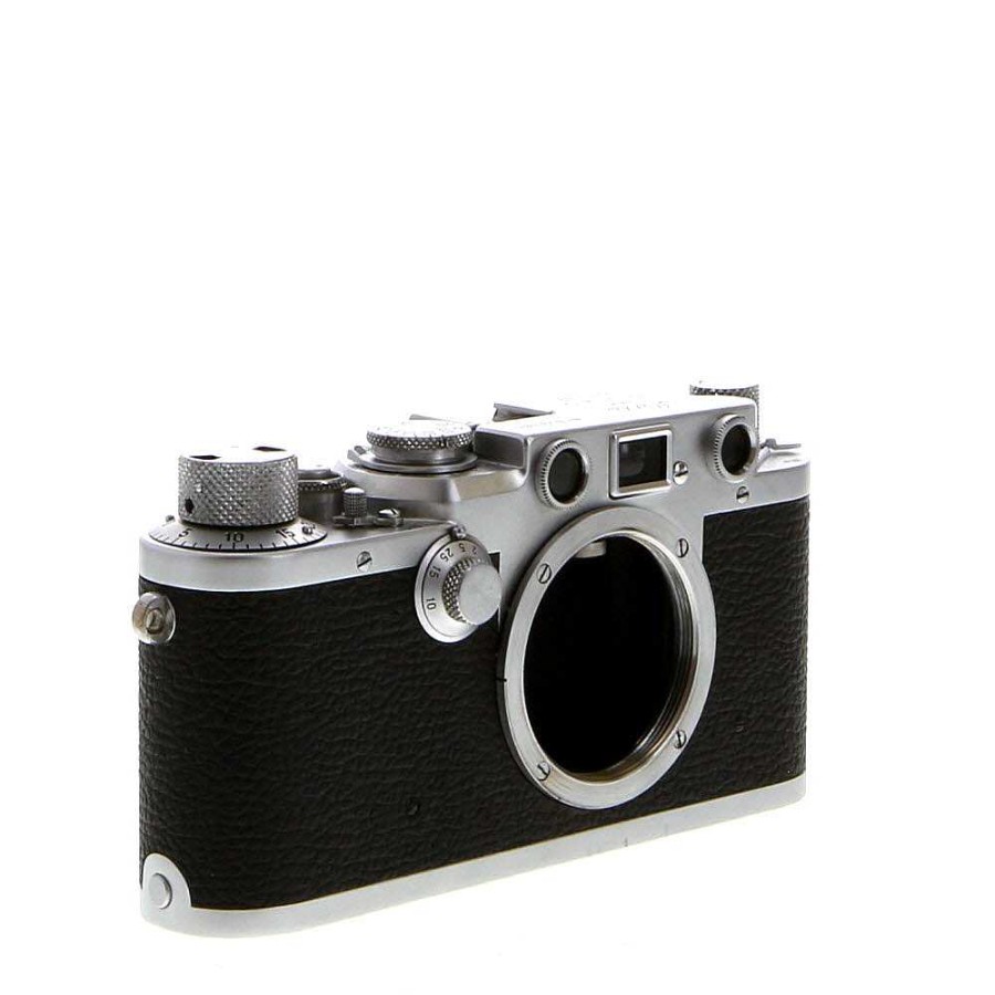 Leica 35Mm Film Cameras | Leica Iiif Red Dial 35Mm Rangefinder Camera Body, Chrome