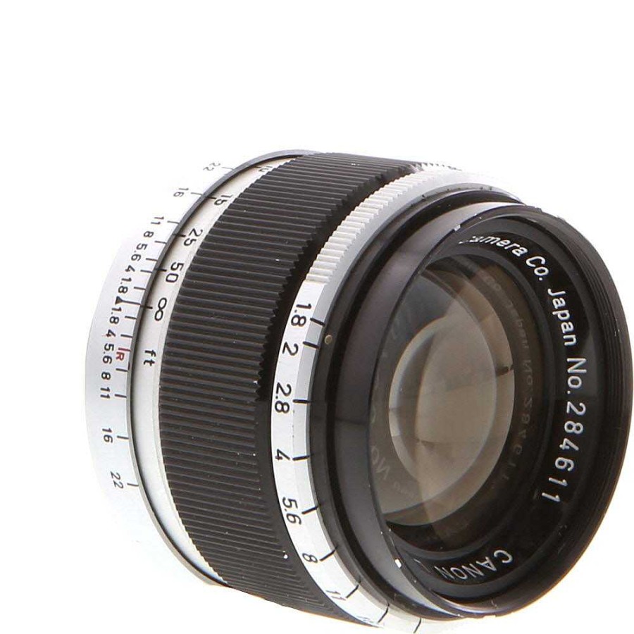 Canon Rangefinder Lenses | Canon 50Mm F/1.8 Lens For Rangefinder Cameras, Black/Chrome {40}