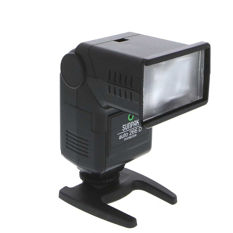 Sunpak On-Camera Flashes & Lights | Sunpak 266D Flash For Canon Manual Focus [Gn80] {Bounce, Zoom}