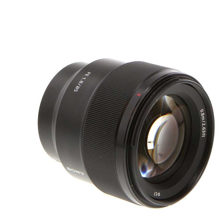 Sony Mirrorless Lenses | Sony Fe 85Mm F/1.8 Full-Frame Autofocus Lens For E-Mount, Black {67} Sel85F18