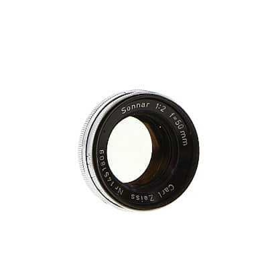 Zeiss Rangefinder Lenses | Zeiss 50Mm F/2 Sonnar Coated Lens For Contax Rangefinder, Chrome {40.5}