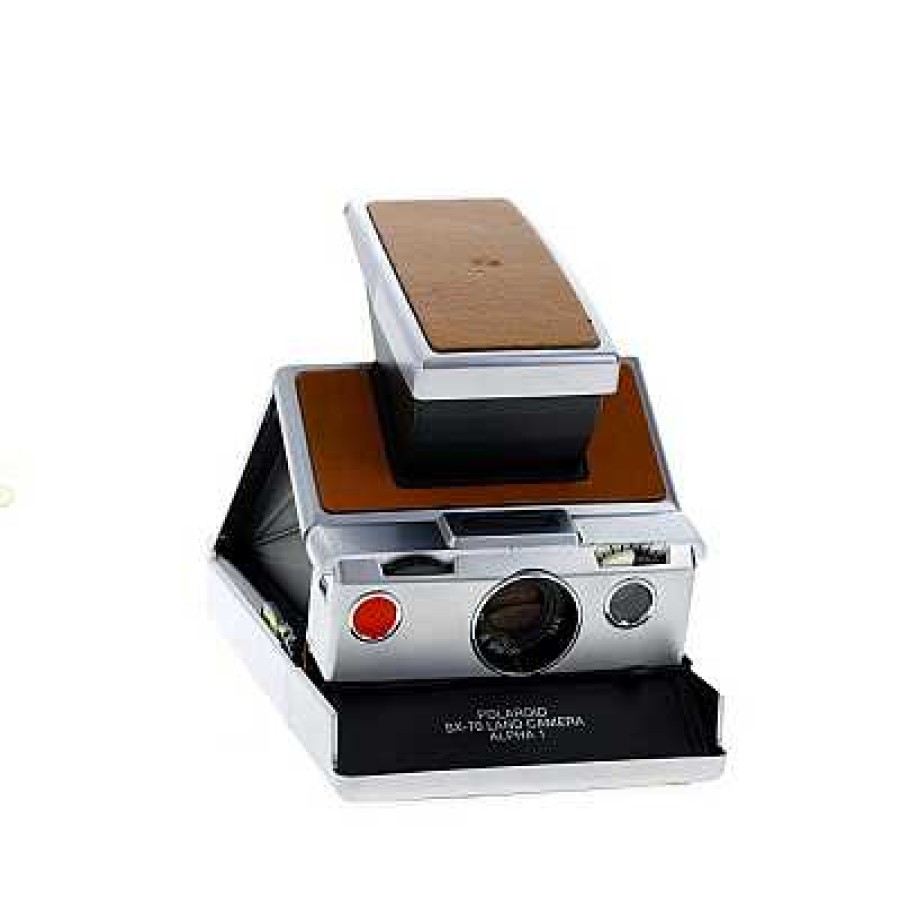 Polaroid Instant Cameras | Polaroid Sx-70 Land Camera Alpha 1, Chrome/Tan