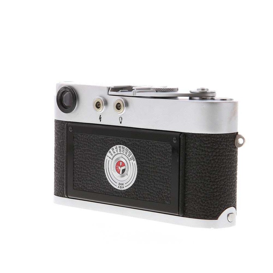 Leica 35Mm Film Cameras | Leica M3 Single Stroke Preview Lever, M4 Sync Added, 35Mm Rangefinder Camera Body, Chrome