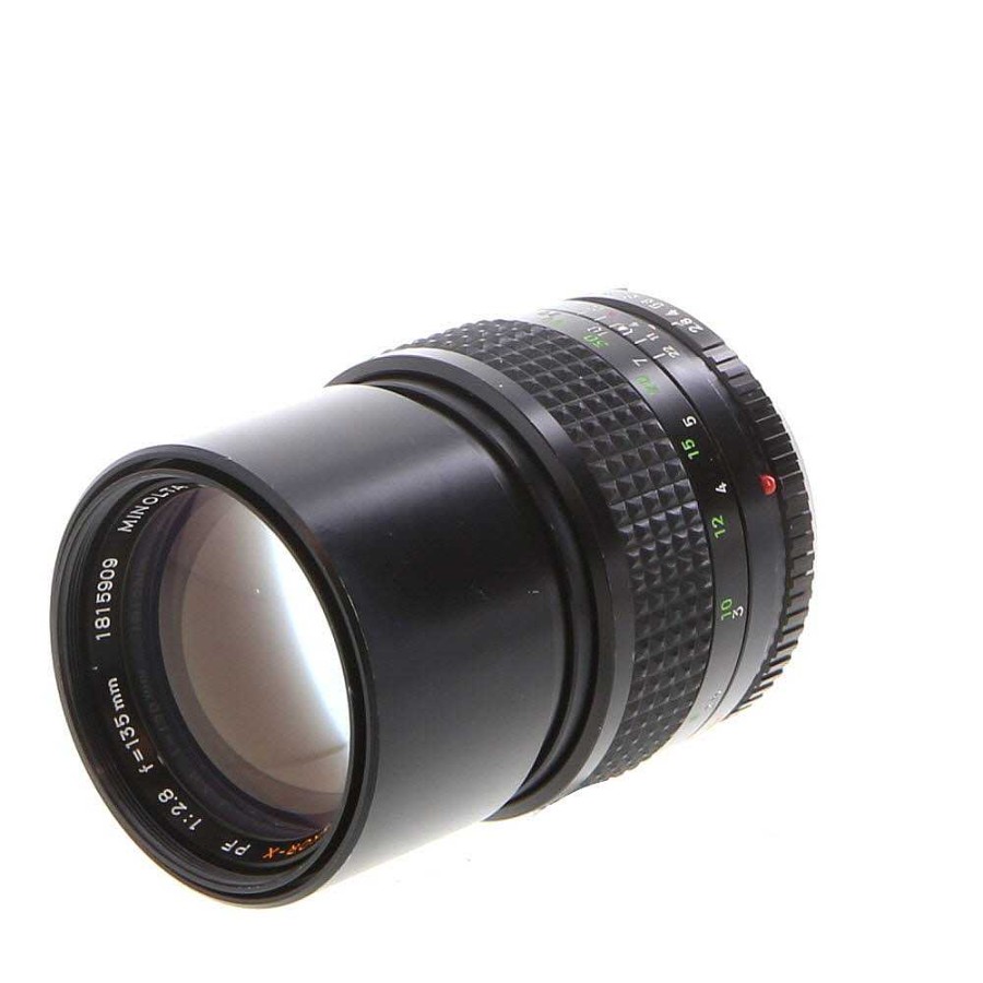 Minolta Slr & Dslr Lenses | Minolta 135Mm F/2.8 Mc Tele Rokkor-X Pf Manual Focus Lens For Mc-Mount {55}